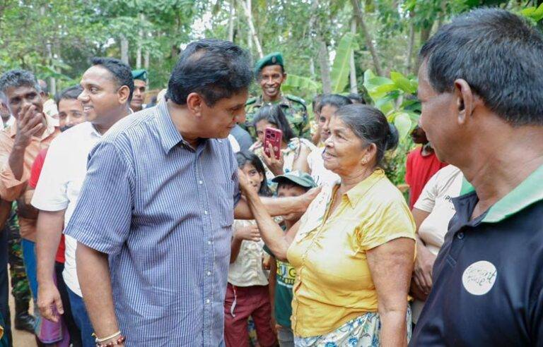 බලය වෙනුවෙන් නොව ජනතාව වෙනුවෙන් ප්‍රගතිශීලී බලවේග සමග අත්වැල් බැඳගන්නවා – විපක්ෂ නායක සජිත්