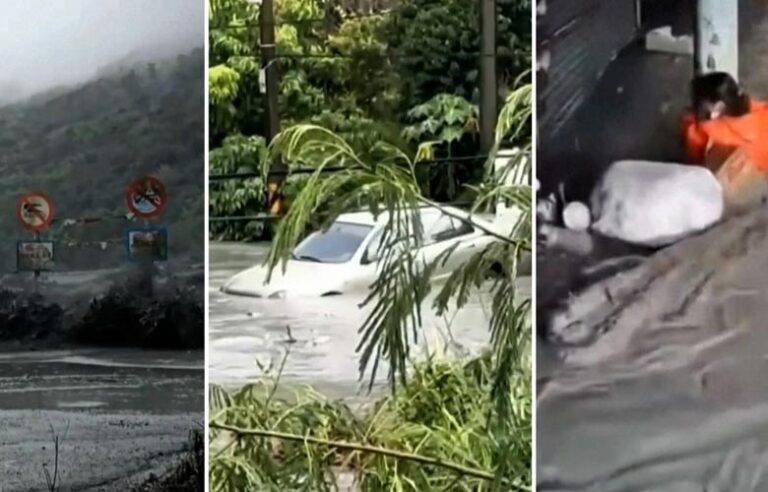තායිවානයට බලපෑ ටයිෆූන් සුළි කුණාටුව හේතුවෙන් පුද්ගලයන් 14 දෙනෙකු ජිවිතක්ෂයට පත්ව 124 දෙනෙකු අතුරුදන්