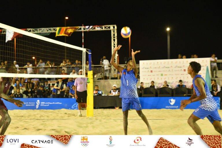 බහරේනයේදී බිච් වොලිබෝල් බාලකයන්ගෙන් දස්කම්