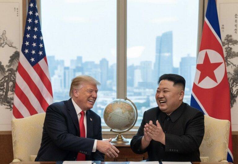 ට්‍රම්ප්ගේ ආසියානු සංචාරයේ දී උතුරු කොරියානු නායක කිම් ජොන් උන් හමුවීමටත් ආසාවක්!