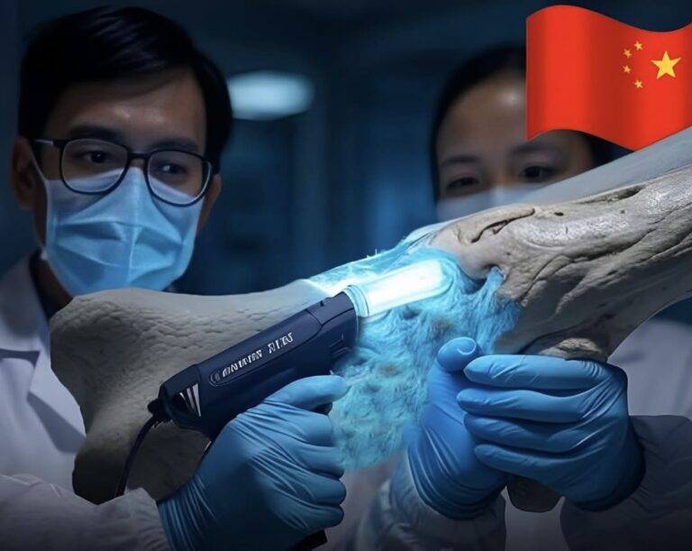 අස්ථි බිඳීම් සුව කිරීමට මිනිත්තු තුනක්? චීනයේ අද්භූත ‘Bone-02’ අලේපනය