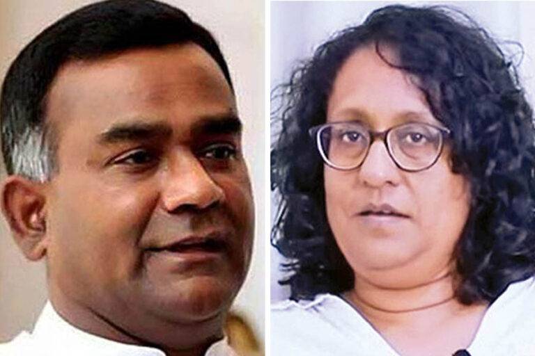 සජබ තිස්සට එරෙහිව අගමැතිනිය නඩු පවරයි!