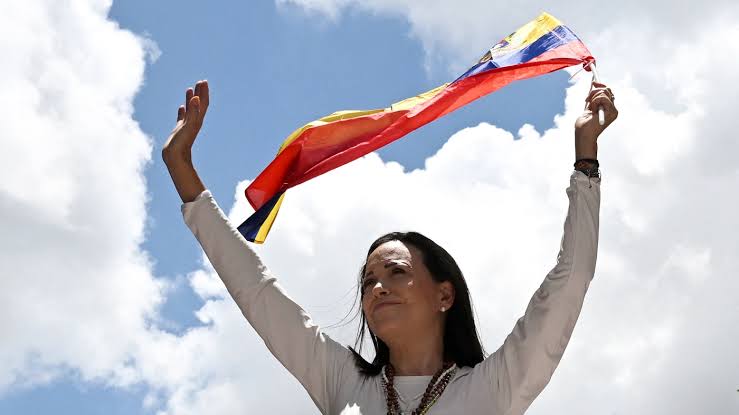 María Corina Machado නොබෙල් සාම ත්‍යාගයෙන් පිදුම් ලබයි!