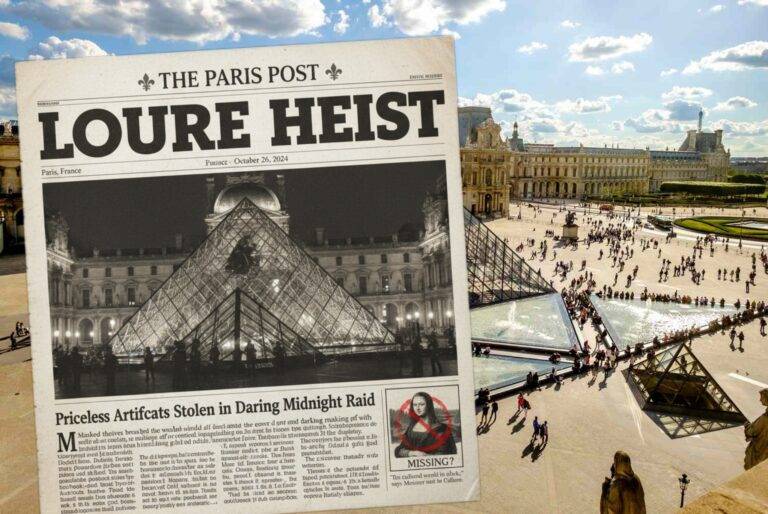 Louvre Heist: මිලකළ නොහැකි ආභරණ සොරාගත් මිනිත්තු හතරේ මහා සොරකම!