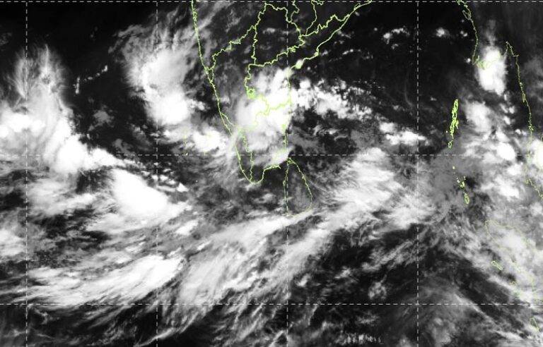 අඩුපීඩන කලාපය තවදුරටත් වර්ධනය වෙයි – අද (22) කාලගුණය