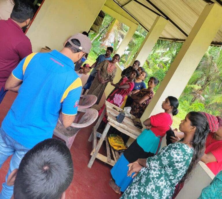 ඩෙල්කිට් වතු යායේ ප්‍රින්ස් ලියෝන් කොටසේ පවුල් 21ක් ආපදා සහන මධ්‍යස්තාන වෙත!