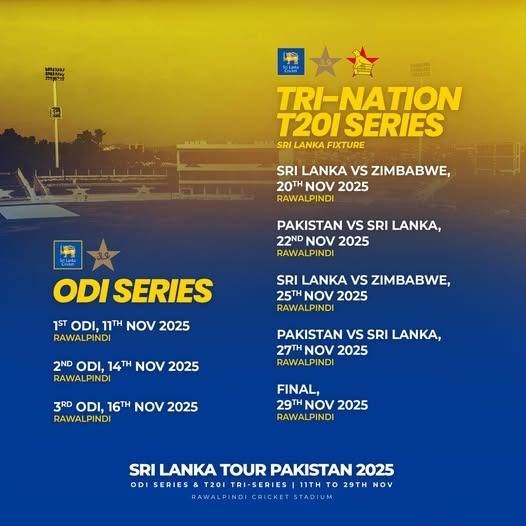 තුන් කොන් සටනේ සියළු තරග රාවල්පිණ්ඩි වෙත – තරග ප්‍රමාණය අඩු වෙයි