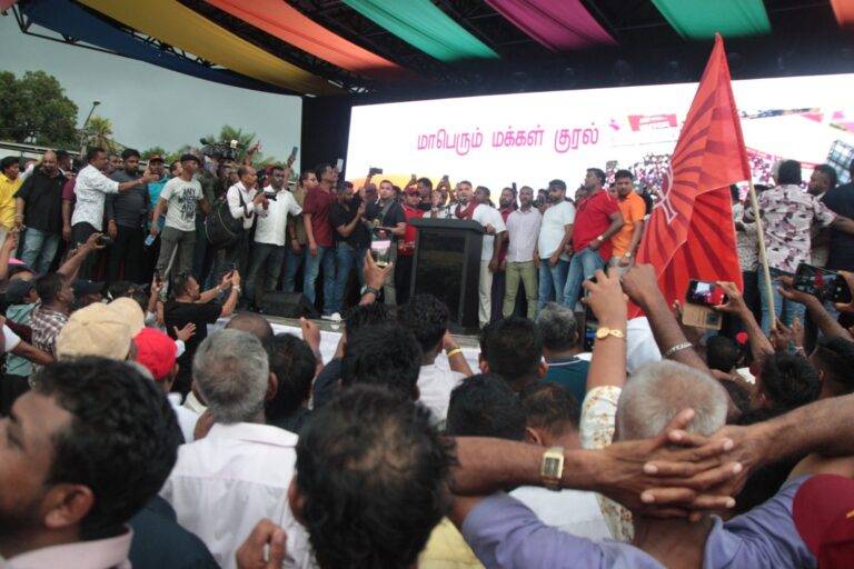 ආණ්ඩුවට රතු එළියක් !