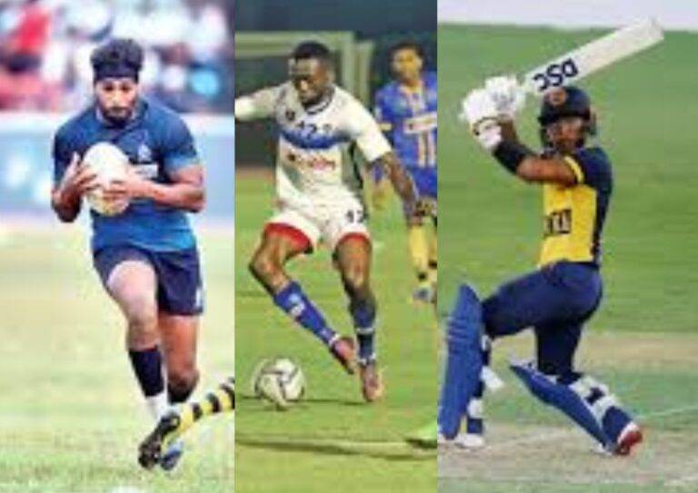 ක්‍රිකට්,පාපන්දු සහ රගර් වෙත වැස්ස හරහට එයි