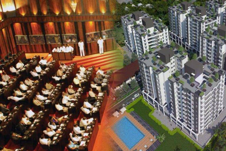 වියත් පුරේ ගෙවල් බෙදා ගත්ත හැටි එළියට. යන්න තැනක් නෑ කියපු මහින්දටත් ගෙයක්!