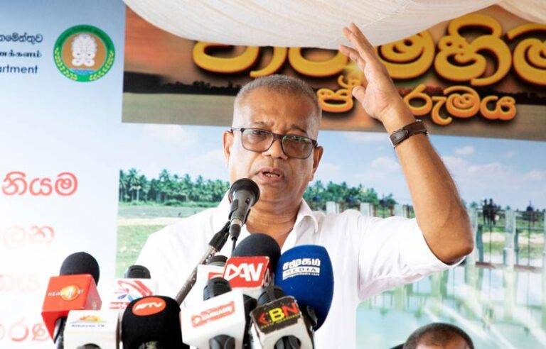 දැන් අපේ රටේ වී වගාවට යටකරලා තියෙන කුඹුරු ප්‍රමාණය හොඳටම ඇති ! – කෘෂිකර්ම ඇමති ලාල්