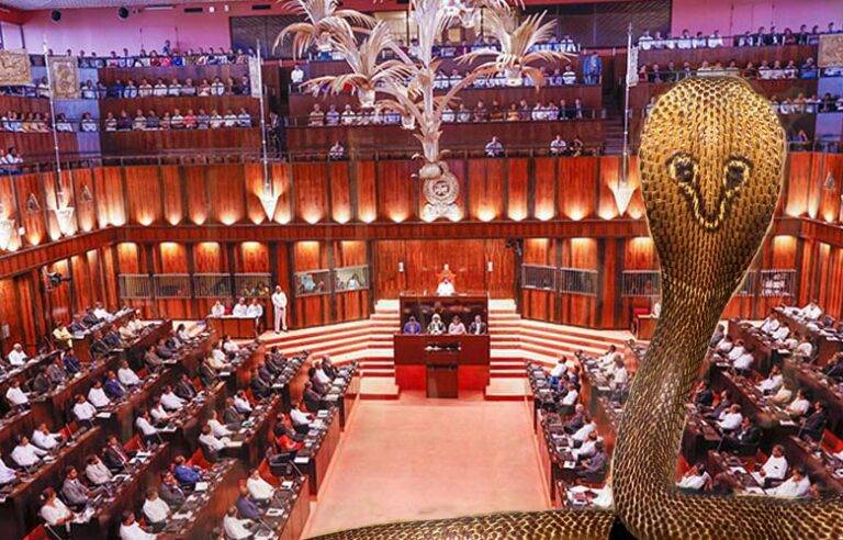 මැතිසබේට නෑගම් ආ නයා ….