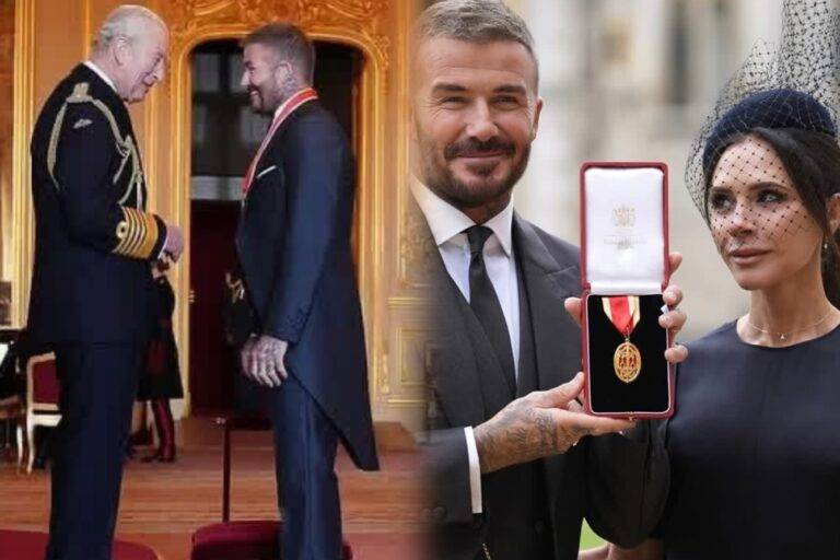 පාපන්දුවෙන් වැඩකිඩ දැමූ ඩේවිඩ් බෙකම්ට නයිට් පදවියක්!