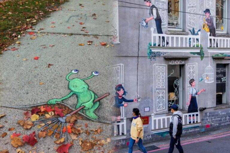 අදත්, මිචිගන් හි”හුණු” කොළ එකතු කරන්නෙකුගේ සිට දිවෙන වීදි කලාවේ රහ තැන් කිහිපයක්!