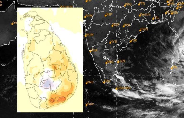 වැසි තත්වය යළි වෙනස් වෙයි – අද (07) කාලගුණය