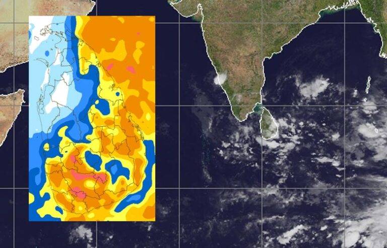 පහළ වායුගෝලයේ කැළඹීමක් – අද (14) කාලගුණය