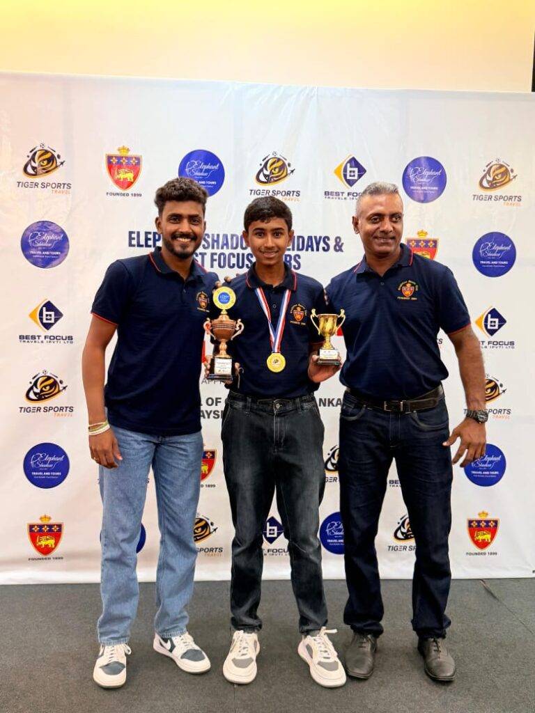 මැලේසියාවේ දී හොඳම පිතිකරු සම්මානය ආනන්දයේ දිලේන්ට