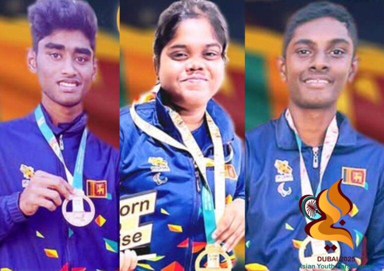 ඩුබායි අස්වැන්න රන් තුනයි – ලෝකඩ දෙකට නඟී