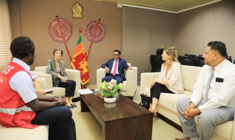 පශ්චාත් ආපදා කළමනාකරණයට සහ රටේ සංවර්ධන ක්‍රියාවලිය වේගවත් කිරීම සඳහා ස්විට්සර්ලන්ත රජයේ පූර්ණ සහය!