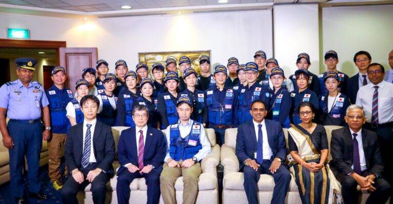 ආපදා සහන සැලසීම වෙනුවෙන් ජපානයෙන් තවත් වෛද්‍ය කණ්ඩායමක් එයි!