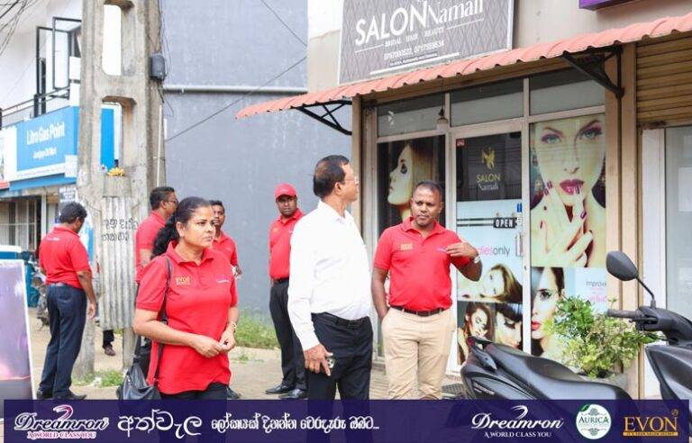 ආපදාවට ලක්වූ රූපලාවන්‍යාගාර යළි යථා තත්වයට පත්කරගැනීමට Dreamron වෙතින් අත්වැලක් !