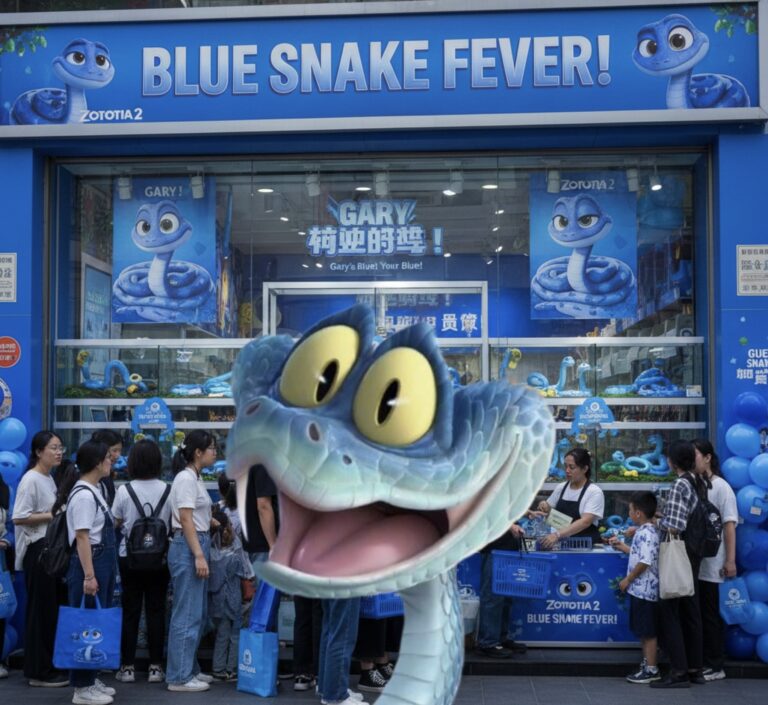 Zootopia 2 හි ගැරීගේ ආගමනය සමඟින් නිල් පාට උරගයින්ට චීනයෙන් බේරිල්ලක් නෑලු!