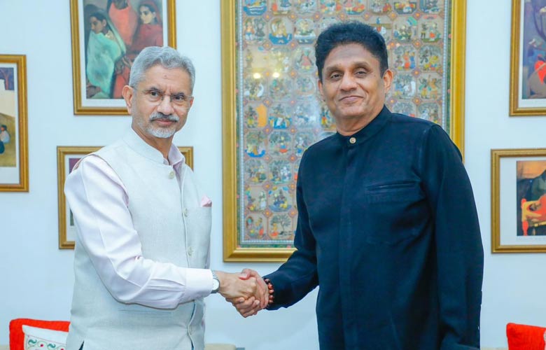 විපක්ෂ නායක සජිත් සහ ඉන්දියානු විදේශ කටයුතු ඇමති අතර හමුවක්