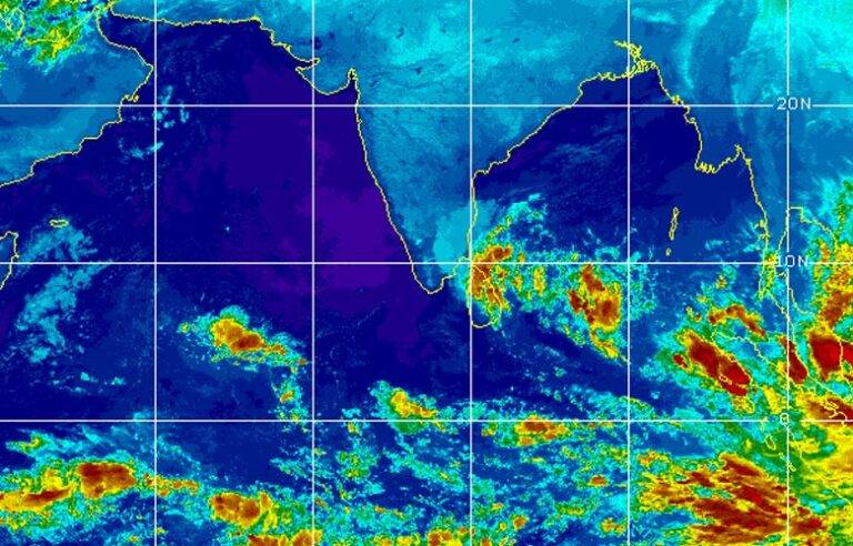 නැගෙනහිර තරංගාකාර සුළං ප්‍රවාහයෙන් බලපෑම් – අද (16) කාලගුණය