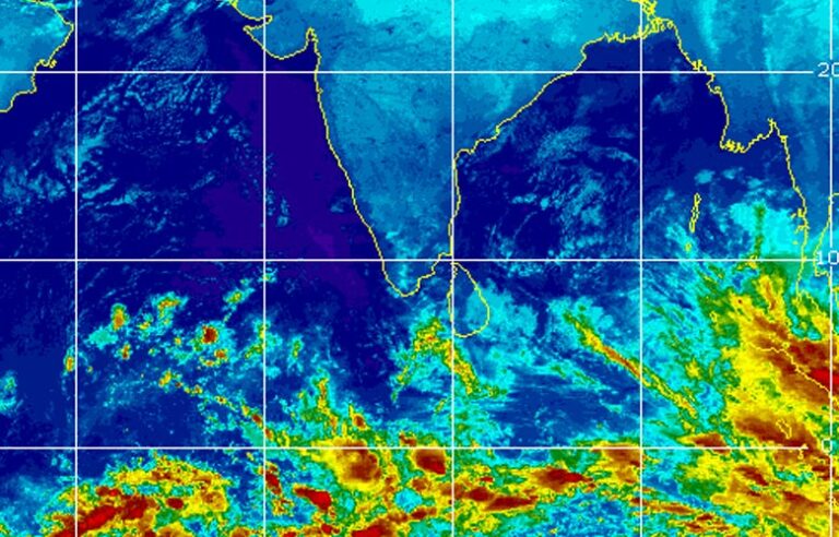 අද (27) දවසේ වැසි හෝ ගිගුරුම් සහිත වැසි ඇතිවන ප්‍රදේශ