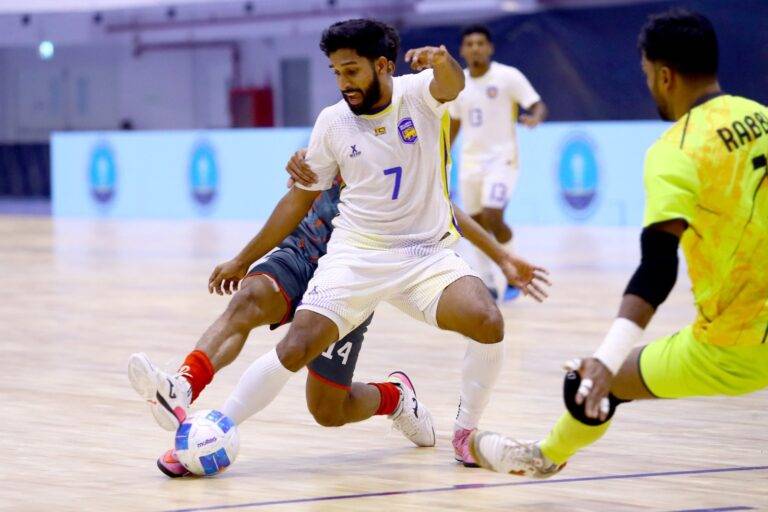 ශ්‍රී ලංකා පිරිමි ෆුට්සාල් දකුණු ආසියාවේ පහළටම වැටෙයි