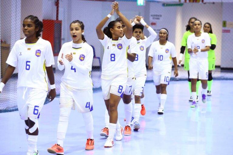 ශ්‍රී ලංකාවේ පළමු ජාත්‍යන්තර ෆුට්සාල් ජය හ්‍රී ලංකා කාන්තා කණ්ඩායමට