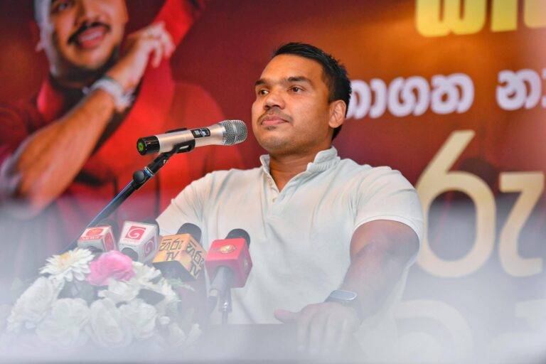 ආණ්ඩුව හදන්නේ නීතිපති සහ අධිකරණය බියවද්දන්න – නාමල්ගෙන් චෝදනා