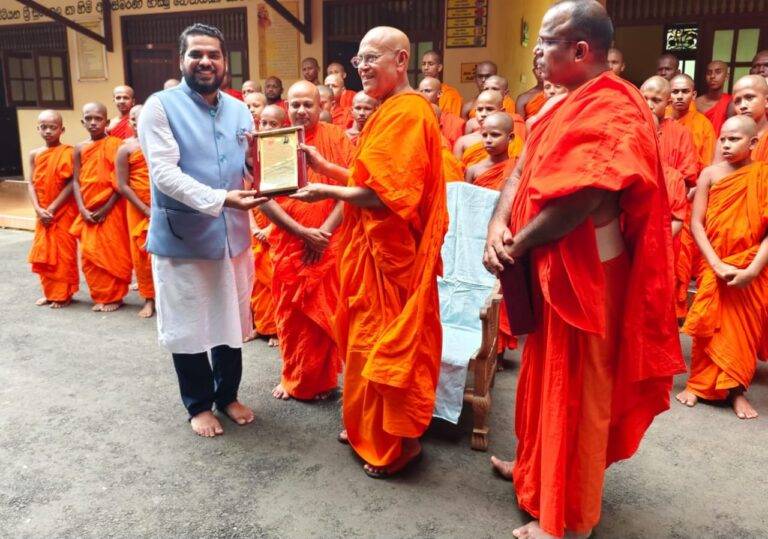 ඉන්දියාවෙන් බානගල පිරිවෙනට ආධාර!