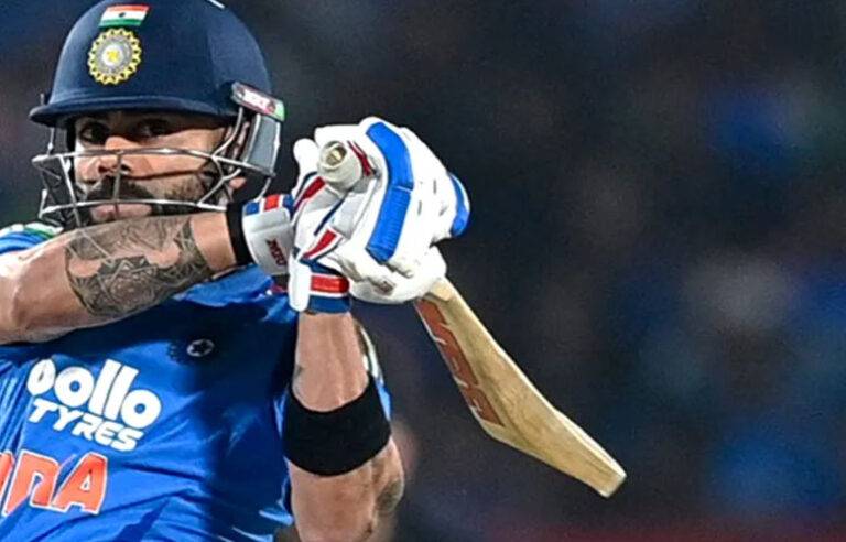 විරාට් කෝලි ජාත්‍යන්තර ක්‍රිකට් පිටියේ දෙවන වැඩිම ලකුණු ලාභියා බවට පත්වේ