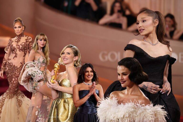 Celebrity Buzz: ගෝල්ඩන් ග්ලෝබ්ස් රතු පලසට වර්ණ සැපයූ හොලිවුඩයේ තරු!