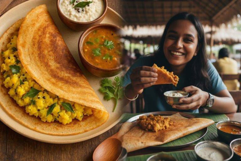 Tasty Tuesdays: ඉන්දියාවේ රස රහසක තවත් වට්ටෝරුවක්! Masala Dosa: India’s Golden Crunch That Won the World