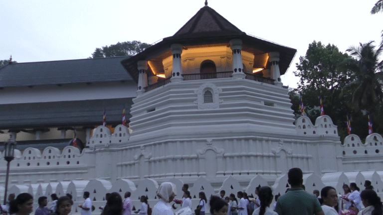 උදාවූ නව වර්ෂයේ දළඳා සමිදුන්ගේ ආශිර්වාද ලබා ගැනීම සඳහා දහස් සංඛ්‍යාත සැදැහැවතුන් ශ්‍රී දළදා මාළිගාවට!