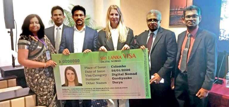 ශ්‍රී ලංකාවේ පළමු Digital Nomad වීසා බලපත්‍රය නිකුත් කරයි!