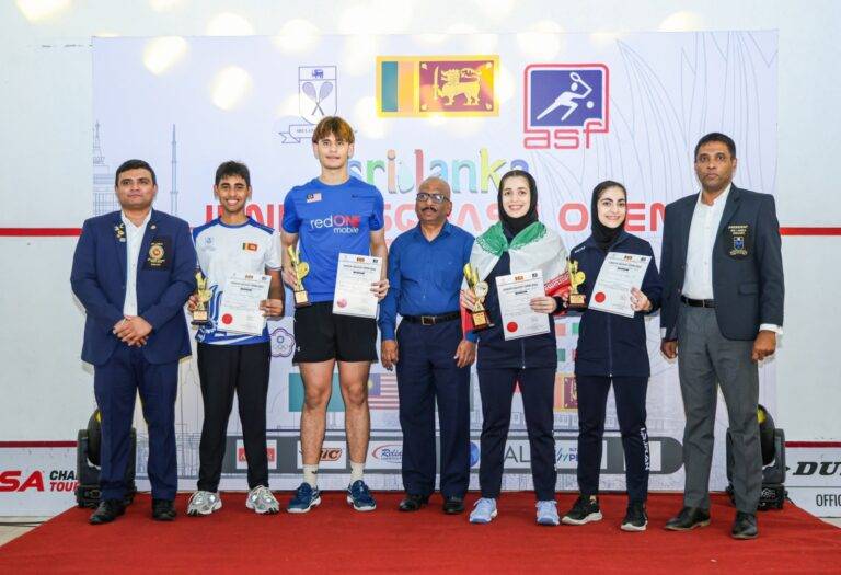 නොරටට වැඩි ජයග්‍රහන ගිය – මෙරටට ජාත්‍යන්තර අත්දැකීම් ගලා ආ , ශ්‍රී ලංකා කණීෂ්ට විවෘත ස්කොෂ් ශූරතාවලිය