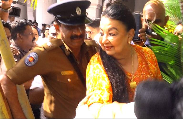 ශිරන්ති මහින්ද එක්කම FCID එයි!