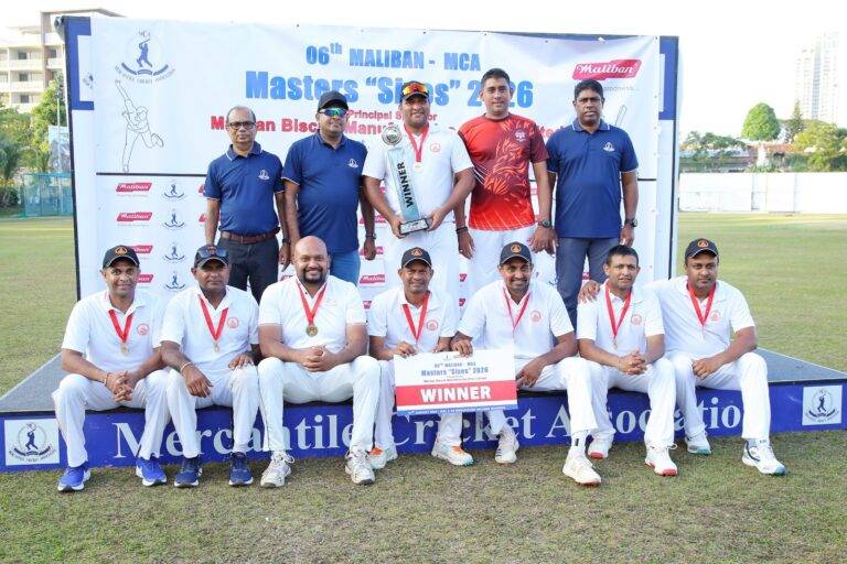 මාස්ටර්ස් “සික්සස්” 2026 මැලිබන් කුසලාන සම්පත් බැංකුවේ තැන්පත් වෙයි