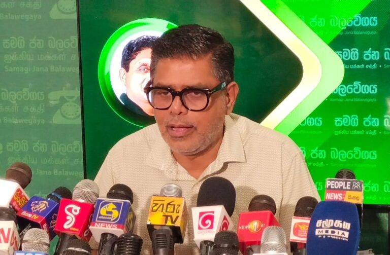 සලේට චෝදනා තියෙනවා. අපි බලන් ඉන්නවා මොකද වෙන්නේ කියල – මුජුබර්