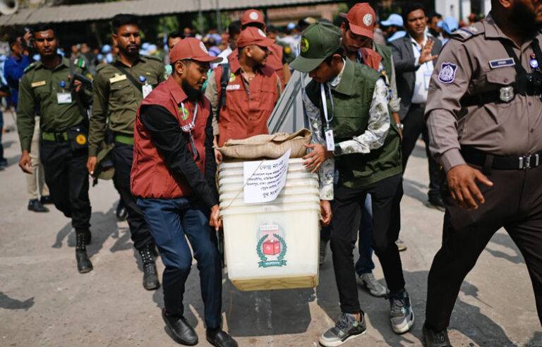 හසීනාගේ පාලනයෙන් පසු බංග්ලාදේශයේ පැවැත්වෙන පළමු ජාතික ඡන්ද විමසීම අද