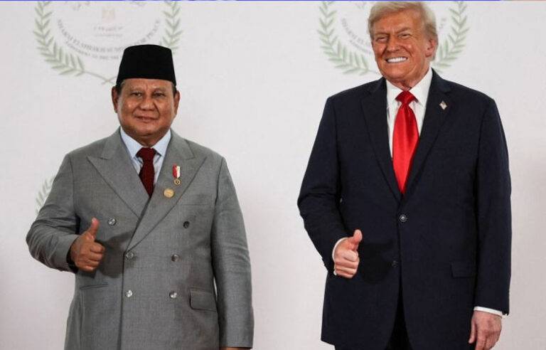 ජනාධිපති ට්‍රම්ප් ඉන්දුනීසියාව සඳහා වන තීරුබදු 19% දක්වා අඩු කරයි