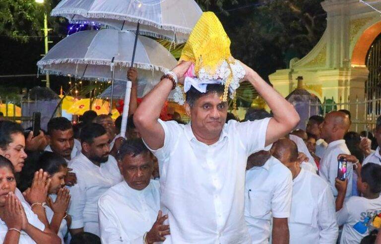 සමගි ජන බලවේගයට වසර 6යි. කතරගම කිරිවෙහෙරේ ආශිර්වාද පින්කමක්