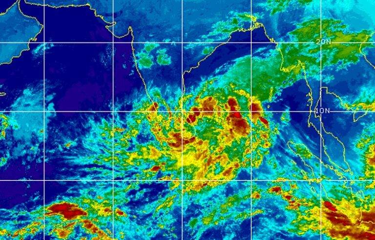 පහළ වායුගෝලයේ කැළඹිලි ස්වභාවයක් – අද (22) කාලගුණය