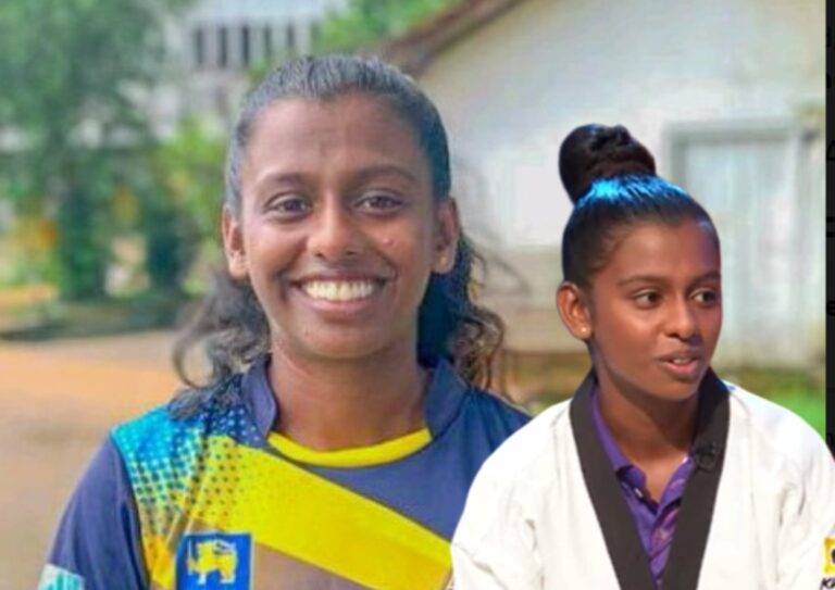 ටයිකොණ්ඩෝ සූරියගෙන් ක්‍රිකට් පන්දුවට තද ප්‍රහාරයක්