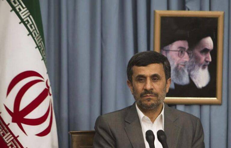 ඉරානයේ හිටපු ජනාධිපති අහමදිනෙජාඩ් මරුට