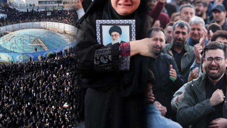 කමේනි ගේ වියෝවෙන් සොවින් පසුවන ඉරානුවන්!