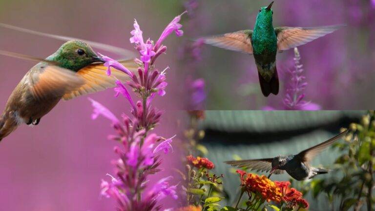 කුරුළු ඡායාරූපකරණය වෙන මානයකට ගෙන යන hummingbird රූප එකතුවක්!